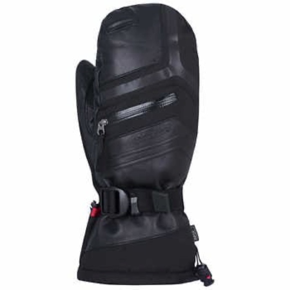 Karbon - Unisex Leather Ski Mitts